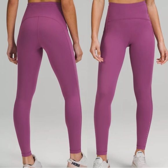 Lululemon Swift Speed HR Tight 28" - Vintage Plum EUC - Picture 1 of 9